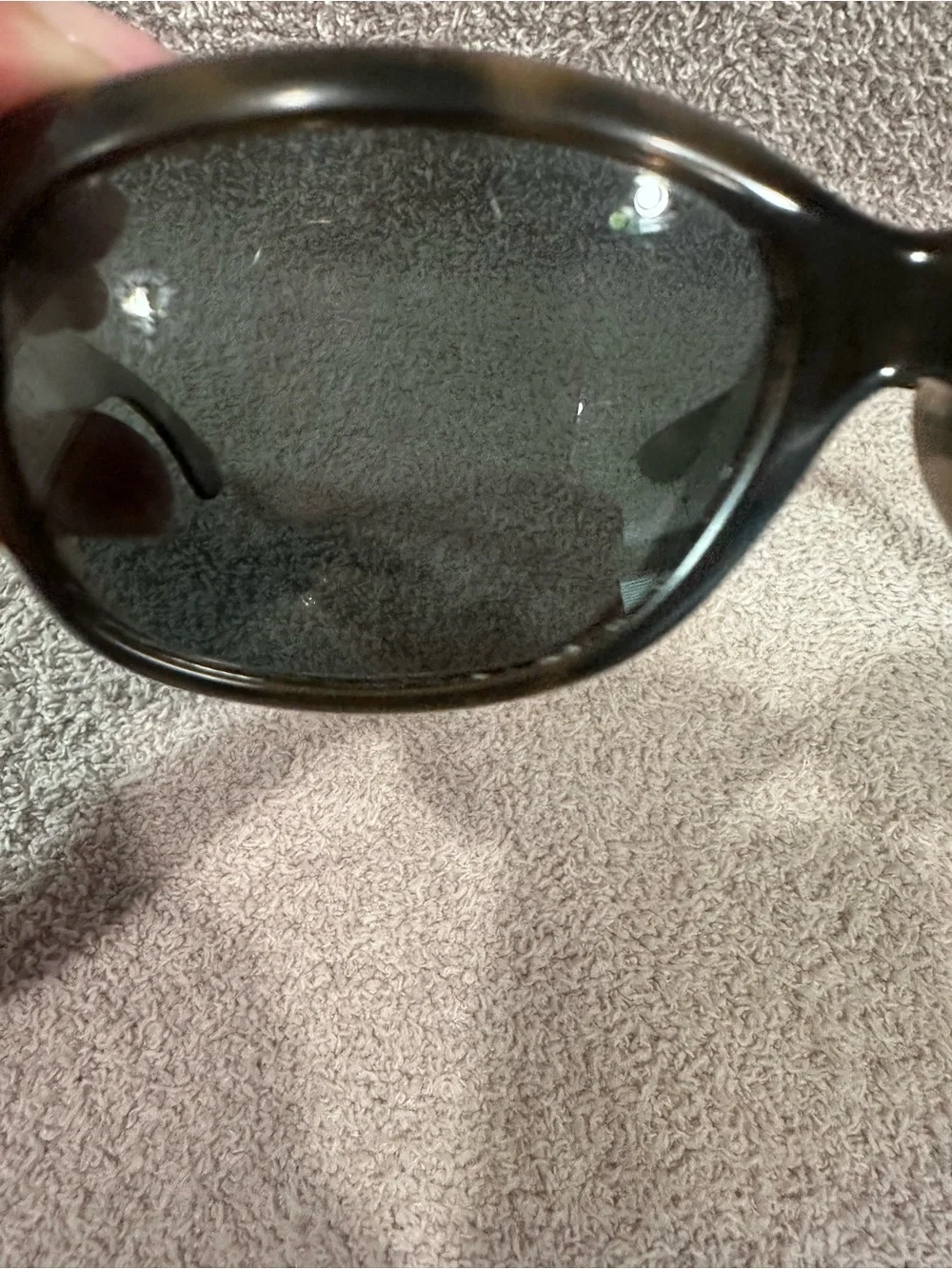 Ray Ban Jackie Ohh Classic Black Women's Oversized Sunglasses - Picture 7 of 9
